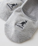 【KANGOL/カンゴール】【さりげないロゴ刺繍】スニーカーインソックス ワンポイント 靴から見えない絶妙丈 定番ソックス