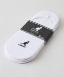 【KANGOL/カンゴール】【さりげないロゴ刺繍】スニーカーインソックス ワンポイント 靴から見えない絶妙丈 定番ソックス