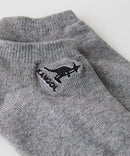 【KANGOL/カンゴール】【さりげないロゴが映える】KANGOL カンゴール 3足組 スニーカーソックス ブランドロゴ刺繍 3Pセット 靴下