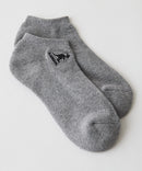 【KANGOL/カンゴール】【さりげないロゴが映える】3足組 スニーカーソックス ブランドロゴ刺繍 3Pセット 靴下
