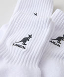 【KANGOL/カンゴール】【絶妙なクォーター丈】3足組 ソックス 足首丈 ミニマルデザイン 3Pセット 靴下