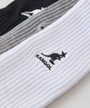 【KANGOL/カンゴール】【見せソックスにも最適】3足組 クルーソックス ほどよい厚み ユニセックス ついで買い決定版 オールシーズン