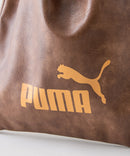 【PUMA/プーマ】【PUレザー 高見え】ビンテージPUナップサック 巾着バッグ メンズ レディース レトロ ストリート y2k スポーツミックス 古着風 おしゃれ