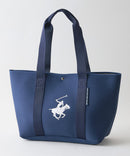 【BEVERLY HILLS POLO CLUB/ビバリーヒルズポロクラブ】【ネオプレーン風パンチング素材 軽量】パンチングネオトートバッグ カートバッグ ゴルフ 軽い 丈夫 メッシュ風 スポーティー 大人カジュアル ネイビー FREE ❘ジーンズメイト公式オンラインショップ