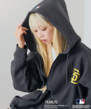 【PEANUTS×MLB】オリジナルデザイン フルジップパーカー ヤンキース ドジャース カブス キャラクター