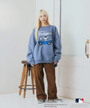 【PEANUTS×MLB】オリジナルデザイン 裏起毛トレーナー ヤンキース ドジャース カブス キャラクター