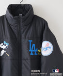 【PEANUTS×MLB】オリジナルデザイン ナイロンパファージャケット 中綿ジャケット ヤンキース ドジャース ホワイトソックス