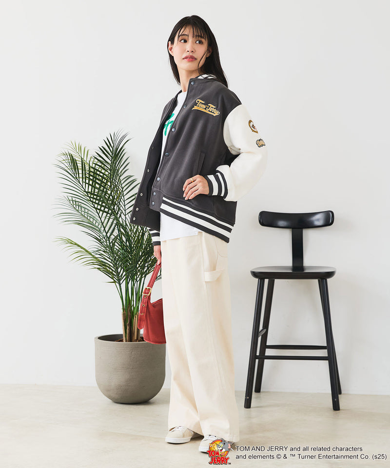 【TOM&JERRY/トムとジェリー】フリースボンディングスタジャン