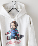 【CHUCKY/チャッキー】オリジナルデザイン 裏起毛パーカー フーディー CHUCKY チャッキー ティファニー