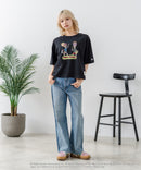 【DISCUS/ディスカス】【選べる丈感・ビーバス＆バッドヘッド】DISCUS×BEAVIS AND BUTT-HEAD コラボＴシャツ 綿100% クルーネック アニメ キャラクタープリント アメカジ ストリート
