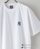 【Looney Tunes × MLB】オリジナル デザイン Tシャツ ドロップ ショルダー ビッグシルエット ユニセックス キャラクター