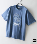 【GODZILLA/ゴジラ】【コットン100％のしっかりした生地 ドロップショルダー】オリジナルデザイン 刺繍Tシャツ ゴジラ キングギドラ メカゴジラ コラボ 特撮 映画 キャラT オーバーサイズ