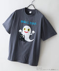 【ねないこだれだ】【コットン100％のしっかりした生地 ドロップショルダー】オリジナルデザイン 刺繍Tシャツ せなけいこ 絵本 コラボ キャラクター 半袖 ユニセックス おばけ グッズ かわいい