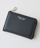 【BEVERLY HILLS POLO CLUB/ビバリーヒルズポロクラブ】【小銭が取り出しやすいL字ジップ】スモールジップウォレット L字ファスナー 小銭入れ カードケース コンパクト財布 高見え