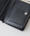 【BEVERLY HILLS POLO CLUB / ビバリーヒルズポロクラブ】【小銭がすぐ出せるL字ジップ】二つ折り財布 カード11枚収納 仕切り付きコインケース コンパクト・大容量