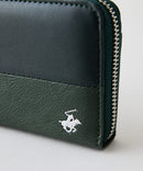 【BEVERLY HILLS POLO CLUB / ビバリーヒルズポロクラブ】【カード12枚・大容量】ロングウォレット ラウンドファスナー 整理しやすい4室構造 裏面ポケット付 使いやすさ抜群