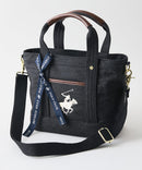 【BEVERLY HILLS POLO CLUB/ビバリーヒルズポロクラブ】デニム ミニトートバッグ スミクロ FREE ❘ジーンズメイト公式オンラインショップ