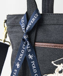 【BEVERLY HILLS POLO CLUB/ビバリーヒルズポロクラブ】デニム ミニトートバッグ ❘ジーンズメイト公式オンラインショップ