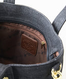 【BEVERLY HILLS POLO CLUB/ビバリーヒルズポロクラブ】デニム ミニトートバッグ ❘ジーンズメイト公式オンラインショップ