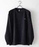 【RAGGED MOUNTAIN/ラギットマウンテン】【機能性と心地よさを兼ね備えた一枚】HOLLIS サーマル裏ボアトレーナー 保温 シャギーボア ブロック起毛サーマル デイリーユース ルームウェア アウトドア ユニセックス