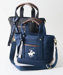 【BEVERLY HILLS POLO CLUB/ビバリーヒルズポロクラブ】デニム ミニトートバッグ ❘ジーンズメイト公式オンラインショップ