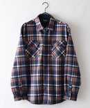 【RAGGED MOUNTAIN/ラギットマウンテン】【軽やかな着心地ながら保温性バッチリ】MASON 裏地フリースボンディングチェックカットシャツ 暖かい 保温 ライトアウター アウトドア タウンユース ユニセックス ❘ジーンズメイト公式オンラインショップ