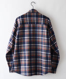 【RAGGED MOUNTAIN/ラギットマウンテン】【軽やかな着心地ながら保温性バッチリ】MASON 裏地フリースボンディングチェックカットシャツ 暖かい 保温 ライトアウター アウトドア タウンユース ユニセックス ❘ジーンズメイト公式オンラインショップ