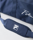 【FILA/フィラ】【大容量47L 肩掛け、手持ち、リュックの3WAY仕様】3WAYボストンバッグ 修学旅行 林間学校 部活 旅行 出張 スクリプトロゴ