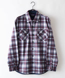 【RAGGED MOUNTAIN/ラギットマウンテン】【軽やかな着心地ながら保温性バッチリ】MASON 裏地フリースボンディングチェックカットシャツ 暖かい 保温 ライトアウター アウトドア タウンユース ユニセックス ❘ジーンズメイト公式オンラインショップ