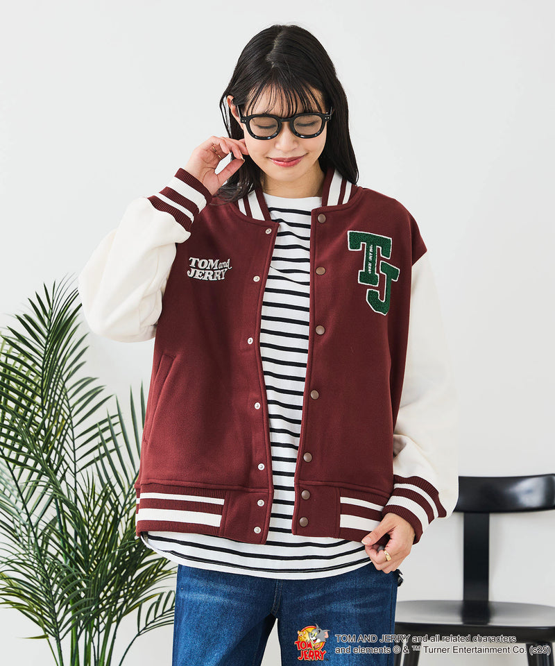 【TOM&JERRY/トムとジェリー】フリースボンディングスタジャン