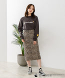 【CONVERSE/コンバース】×【TOM AND JERRY/トムとジェリー】両面プリント オーバーサイズ ロンT