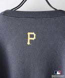 【PEANUTS/ピーナッツ】【ユニセックスデザインでリンクコーデにも◎】MLB×PEANUTS 裏起毛トレーナー 保温 キャラクター ドジャース ヤンキース パイレーツ ❘ジーンズメイト公式オンラインショップ