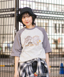 【TOM＆JERRY/トムとジェリー】ラグラン7分袖Tシャツ ❘ジーンズメイト公式オンラインショップ