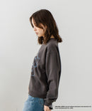 【CONVERSE/コンバース】×【TOM AND JERRY/トムとジェリー】オーバーサイズ プリント スウェットトレーナー