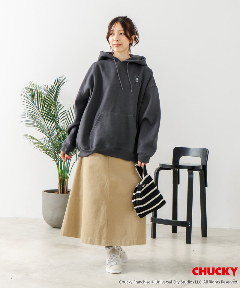 【CHUCKY/チャッキー】オリジナルデザイン 裏起毛パーカー フーディー CHUCKY チャッキー ティファニー