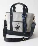 【BEVERLY HILLS POLO CLUB/ビバリーヒルズポロクラブ】エルガリー ミニトートバッグ ブラック FREE ❘ジーンズメイト公式オンラインショップ