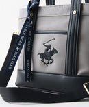 【BEVERLY HILLS POLO CLUB/ビバリーヒルズポロクラブ】PUレザー ミニトートバッグ ❘ジーンズメイト公式オンラインショップ