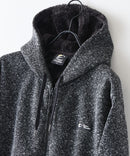 【RAGGED MOUNTAIN/ラギットマウンテン】【ほどよい伸縮性としっかりとした保温性を兼ね備えた一着】BELKNAP 裏ボアニットフリースジップパーカー シャギーボア 保温 タウンユース アウトドア ルームウェア ユニセックス