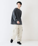 BENDAVIS / ベンデイビス パッチワークワッペン パウダーブリーチ加工 ラグランロンT BEN DAVIS