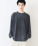 BENDAVIS / ベンデイビス パッチワークワッペン パウダーブリーチ加工 ラグランロンT BEN DAVIS