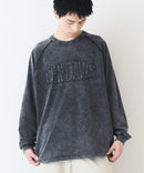 BENDAVIS / ベンデイビス パッチワークワッペン パウダーブリーチ加工 ラグランロンT BEN DAVIS