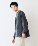 BENDAVIS / ベンデイビス パッチワークワッペン パウダーブリーチ加工 ラグランロンT BEN DAVIS