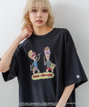 【DISCUS/ディスカス】【選べる丈感・ビーバス＆バッドヘッド】DISCUS×BEAVIS AND BUTT-HEAD コラボＴシャツ 綿100% クルーネック アニメ キャラクタープリント アメカジ ストリート