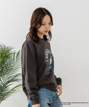 【CONVERSE/コンバース】×【TOM AND JERRY/トムとジェリー】オーバーサイズ プリント スウェットトレーナー