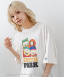 【DISCUS/ディスカス】【選べる丈感・サウスパーク】DISCUS×SOUTHPARK コラボＴシャツ 綿100% クルーネック アニメ キャラクタープリント アメカジ ストリート
