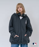 【PEANUTS/ピーナッツ】【ユニセックスデザインでリンクコーデにも◎】MLB×PEANUTS 裏起毛ジップパーカー 保温 キャラクター ドジャース ヤンキース ホワイトソックス