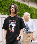 【PEANUTS×MLB】オリジナルデザイン 和柄Ｔシャツ ドジャース ヤンキース カブス スーベニア