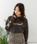 【CONVERSE/コンバース】×【TOM AND JERRY/トムとジェリー】両面プリント オーバーサイズ ロンT