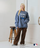 【PEANUTS×MLB】オリジナルデザイン 裏起毛トレーナー ヤンキース ドジャース カブス キャラクター