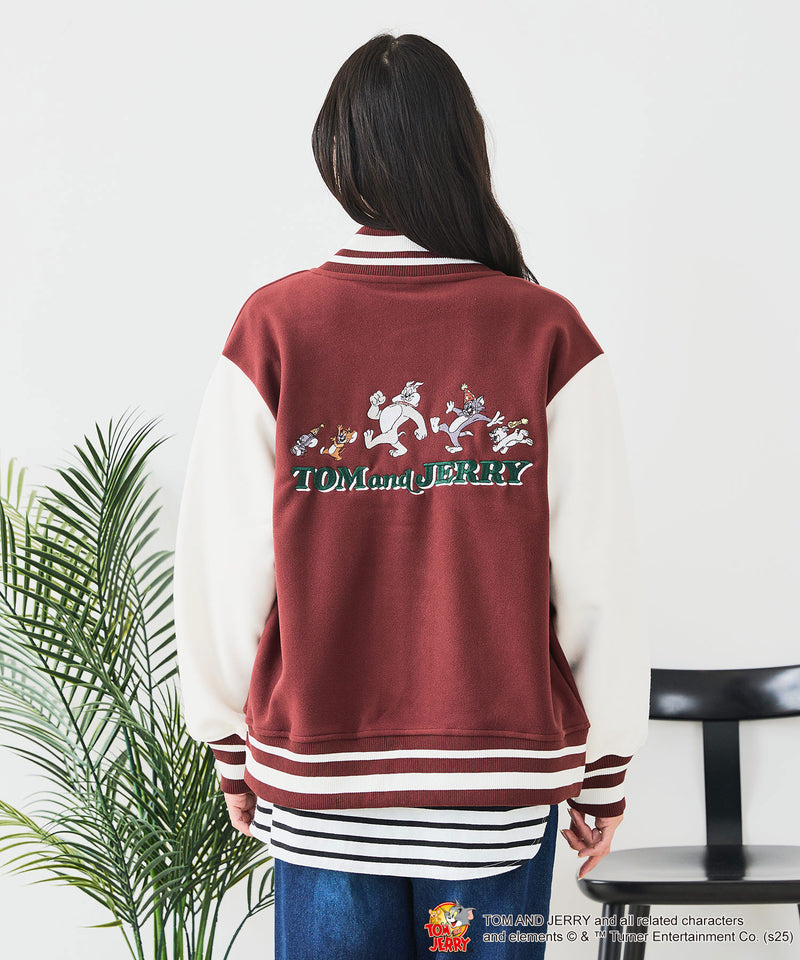 【TOM&JERRY/トムとジェリー】フリースボンディングスタジャン